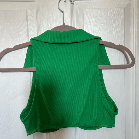 Princess Polly green underwire collar top - Picture 8 of 9